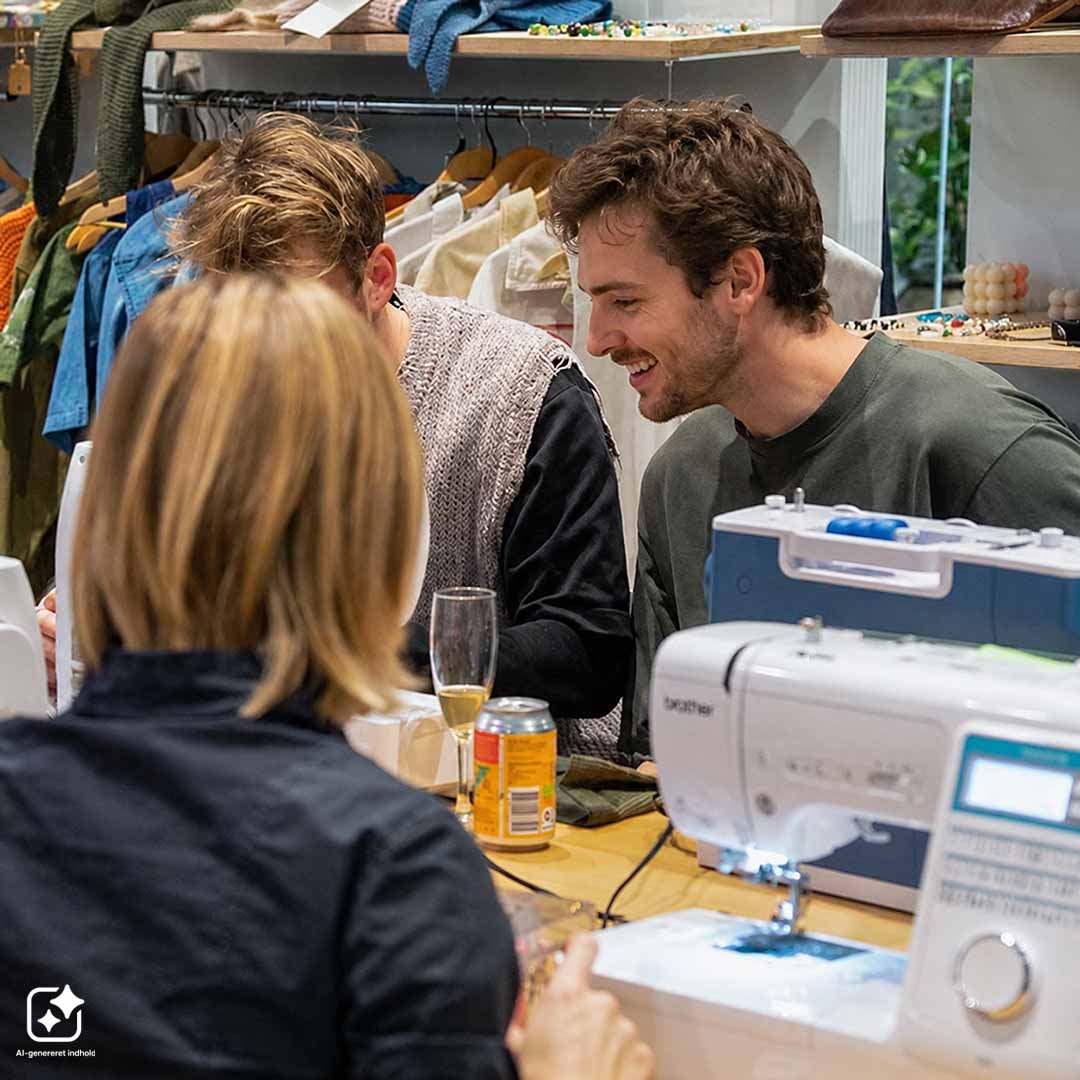 Re:wair Studio i Frederiksberg Centret afholder løbende workshops. 